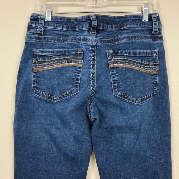 Lee Mid Rise Boot Cut Jeans - Picture 5 of 8